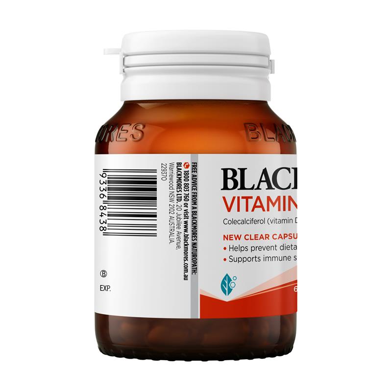 Blackmores Vitamin D3 1000IU 60 Capsules - GimmeNow