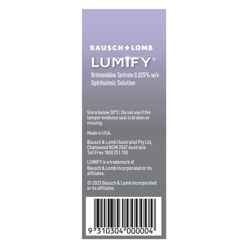 Lumify Redness Reliever Eye Drops 7.5ml