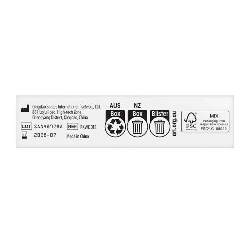 Piksters Braces Wax Dots 12 Pack