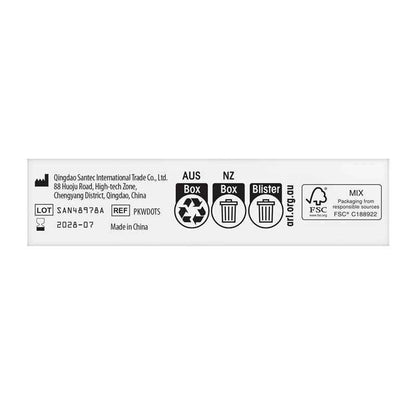 Piksters Braces Wax Dots 12 Pack