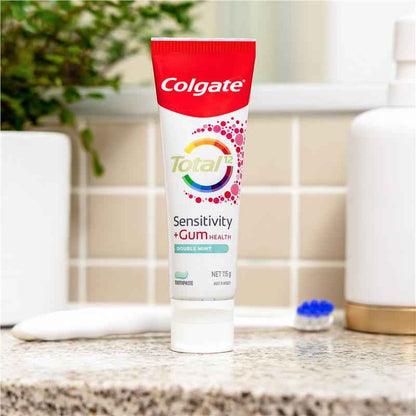 Colgate Toothpaste Total Sensitivity & Gum Double Mint 115g
