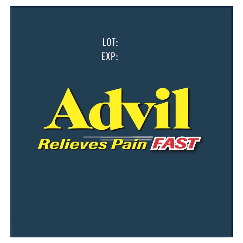 Advil Ibuprofen Pain Relief 96 Tablets