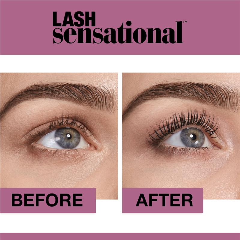 Maybelline Lash Sensational Waterproof Mascara - Very Black - GimmeNow