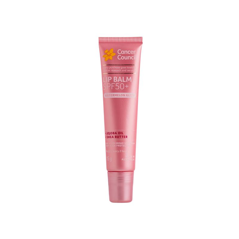 Cancer Council Lip Balm SPF50+ Watermelon Glow 15g