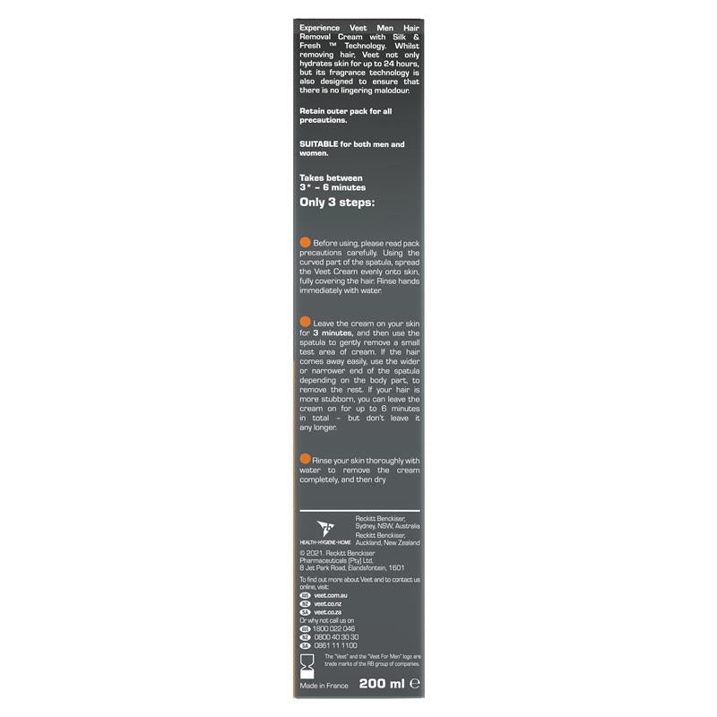 Veet For Men Hair Removal Cream Normal Skin 200ml