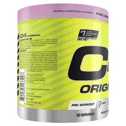 Cellucor C4 Original Pink Lemonade 50 Serves