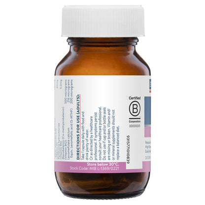 Ethical Nutrients Mega Iron with Activated B Vitamin 30 Capsules