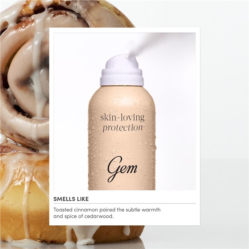 Gem Skin-Loving Antiperspirant Deodorant Aerosol Santal 207ml