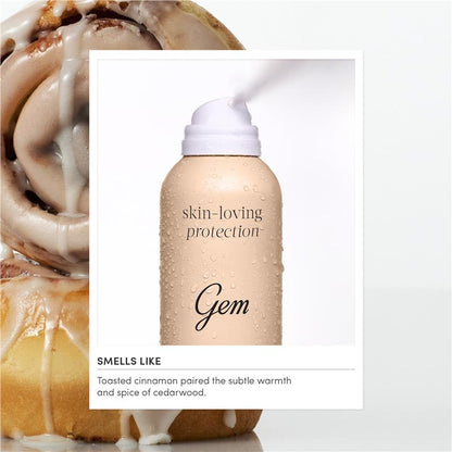Gem Skin-Loving Antiperspirant Deodorant Aerosol Santal 207ml