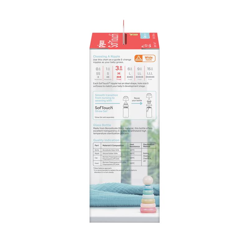 Pigeon Softouch BPP Bottle Glass 240ml