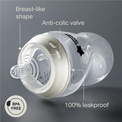 Tommee Tippee Natural Start 340ml PP Bottles 2 Pack