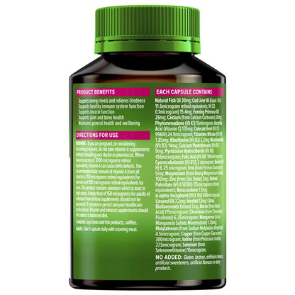Cenovis Women's 50+ Multivitamin 120 Capsules Exclusive Size