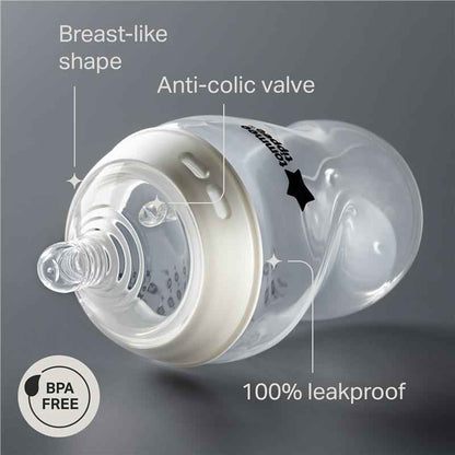 Tommee Tippee Natural Start 260ml Bottles 3 Pack