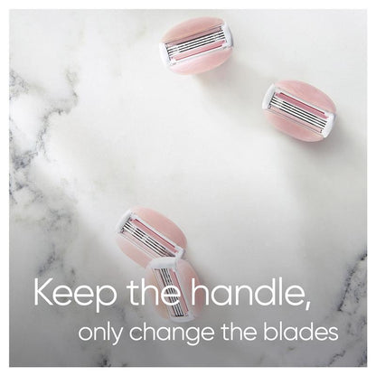 Gillette Venus Comfort Glide White Tea Blade Refills 4 Pack