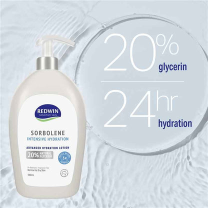 Redwin Sorbolene Intensive Hydration Lotion 550ml