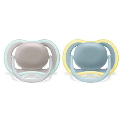 Avent Ultra Air Soother Night Time Glow 18+ Months 2 Pack