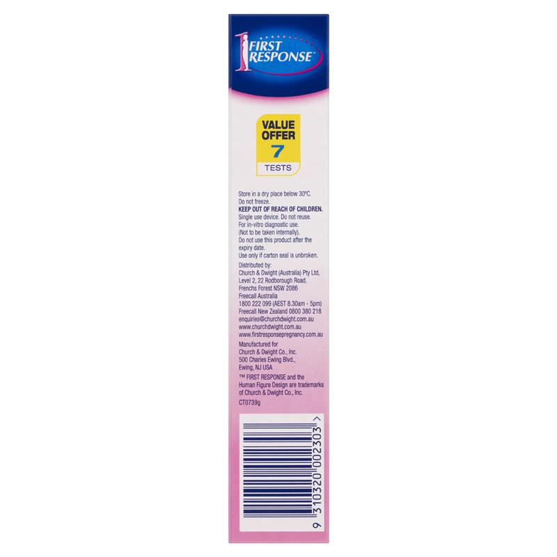 First Response Instream 7 Pregnancy Tests