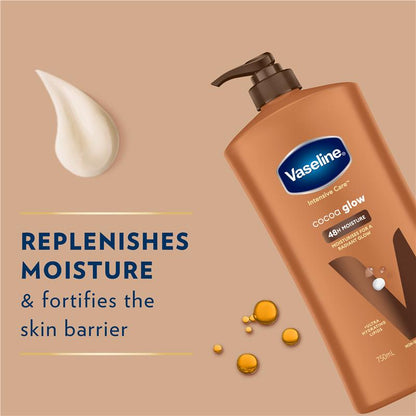 Vaseline Intensive Care Body Lotion Cocoa Glow 750ml - GimmeNow