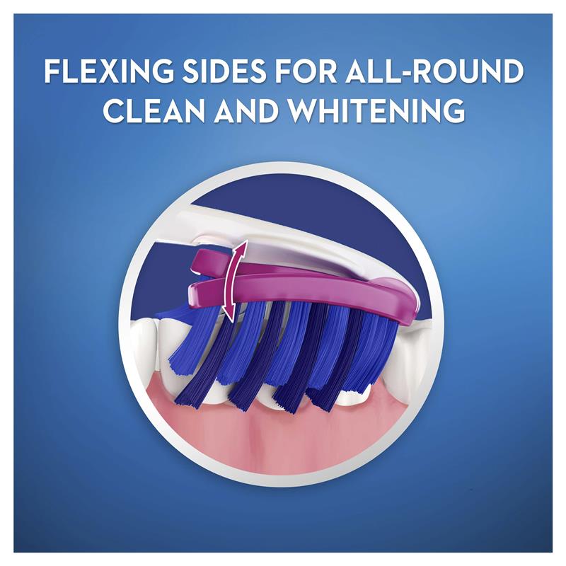 Oral B Toothbrush 3D White Pro-Flex Whitening Luxe 3 Pack