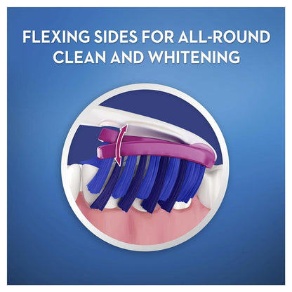 Oral B Toothbrush 3D White Pro-Flex Whitening Luxe 3 Pack
