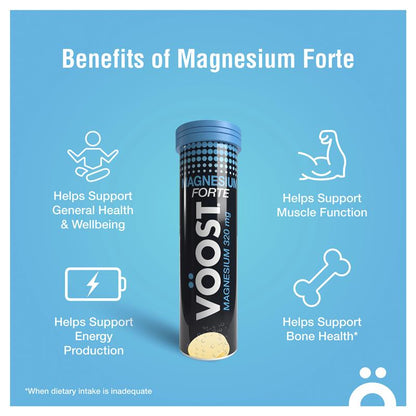 Voost Magnesium Forte Effervescent Tablets 10 Pack