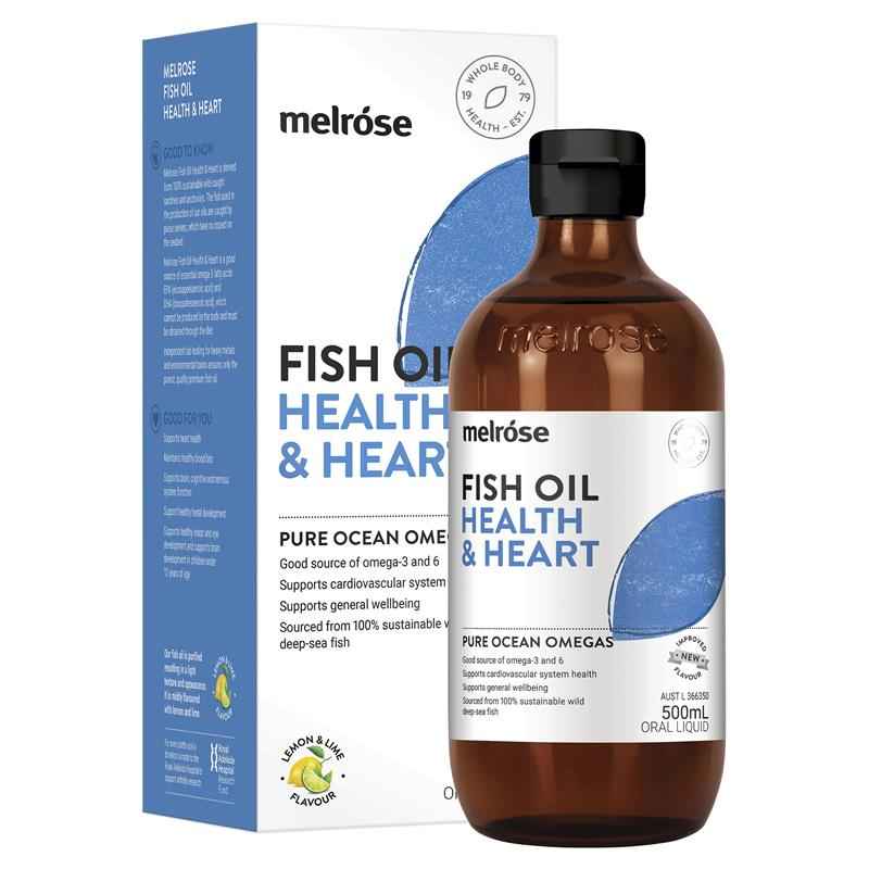 Melrose Omega Fish Oil Health & Heart 500ml