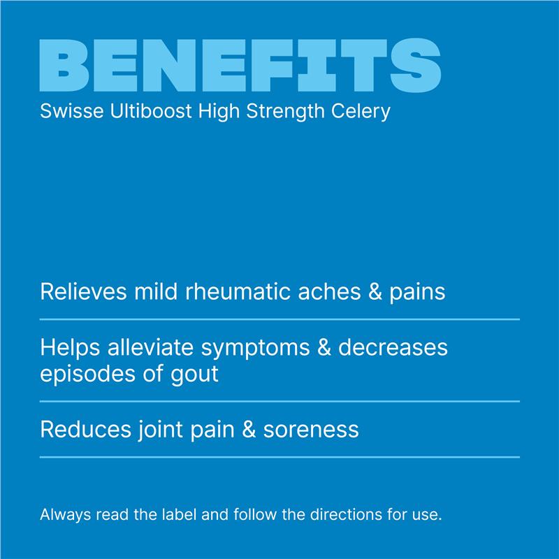 Swisse Celery 5000mg 50 Capsules - GimmeNow