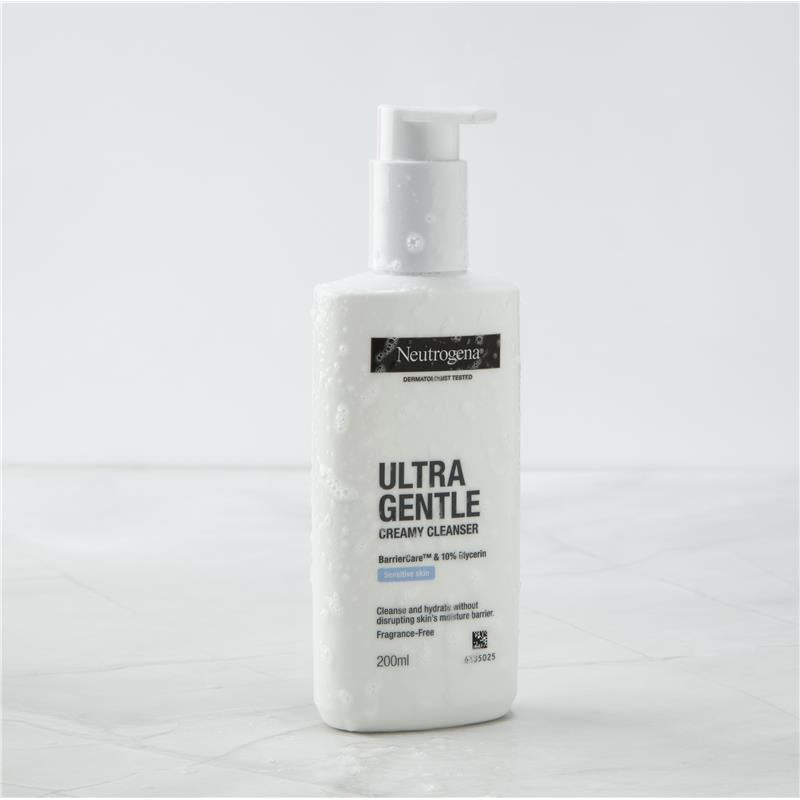 Neutrogena Ultra Gentle Creamy Face Cleanser 200ml - GimmeNow