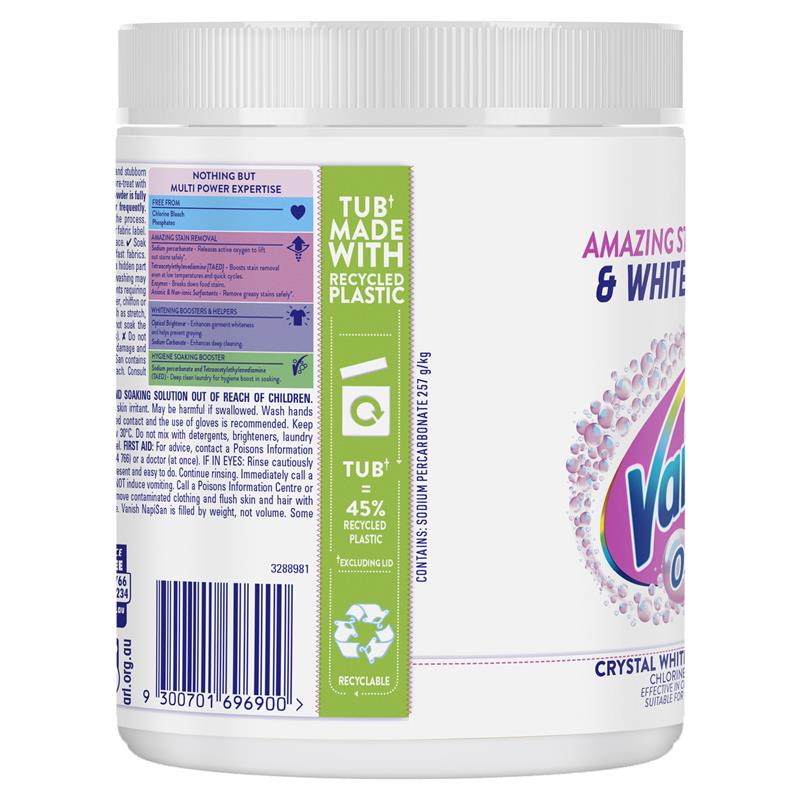 Vanish NapiSan Oxiaction Crystal White 1kg