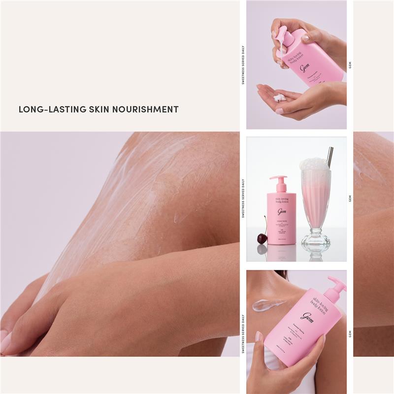 Gem Skin-Loving Coconut Vanilla Body Lotion 400ml