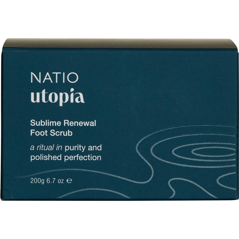Natio Utopia Sublime Renewal Foot Scrub 200g