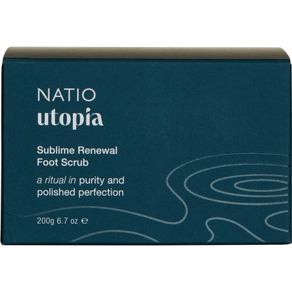Natio Utopia Sublime Renewal Foot Scrub 200g