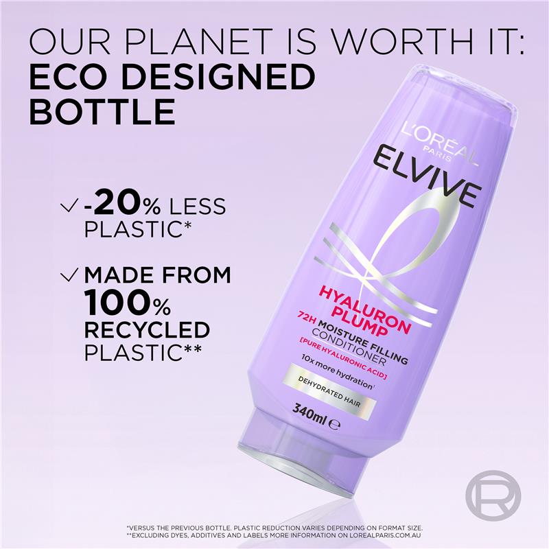 L'Oreal Elvive Hyaluron Plump Conditioner 340ml