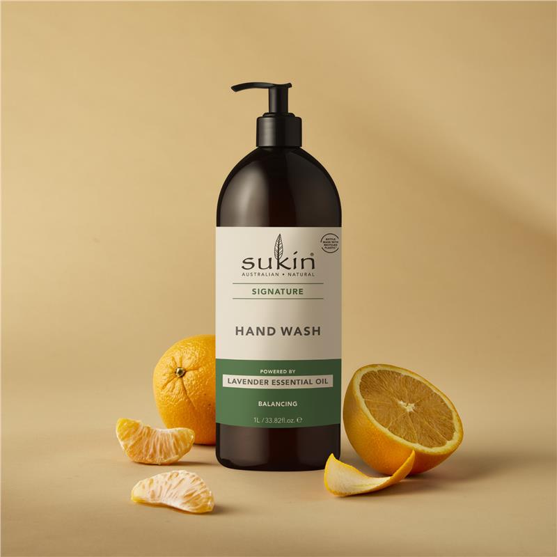 Sukin Signature Cleansing Hand Wash Pump 1 Litre
