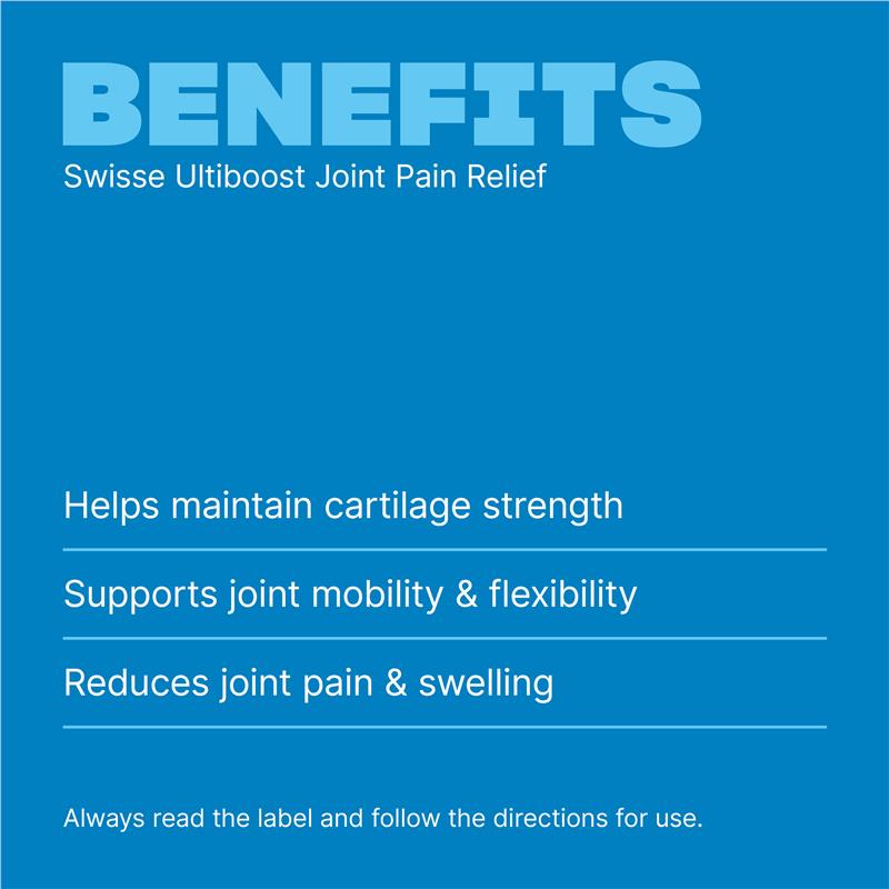 Swisse Ultiboost Joint Pain Relief 90 Tablets - GimmeNow