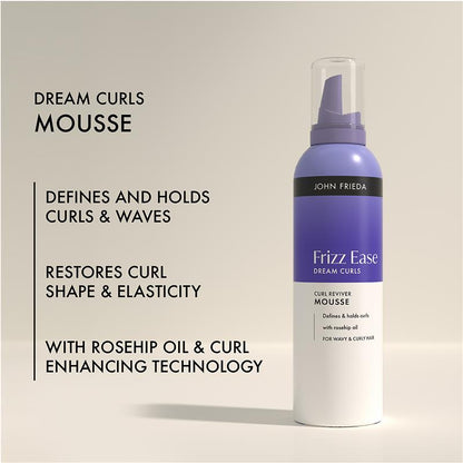 John Frieda Frizz Ease Dream Curls Mousse 200ml