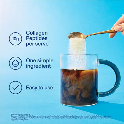Vital Proteins Collagen Peptides Powder Unflavoured 567g Exclusive Size