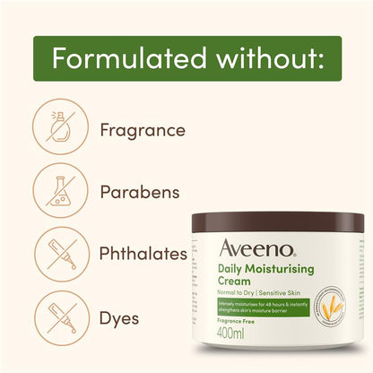 Aveeno Daily Moisturising Cream 400ml