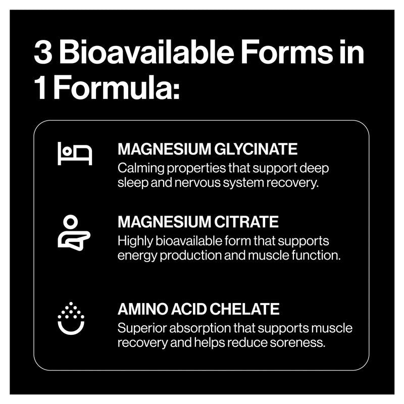 PILLAR Performance Triple Magnesium 60 Tablets