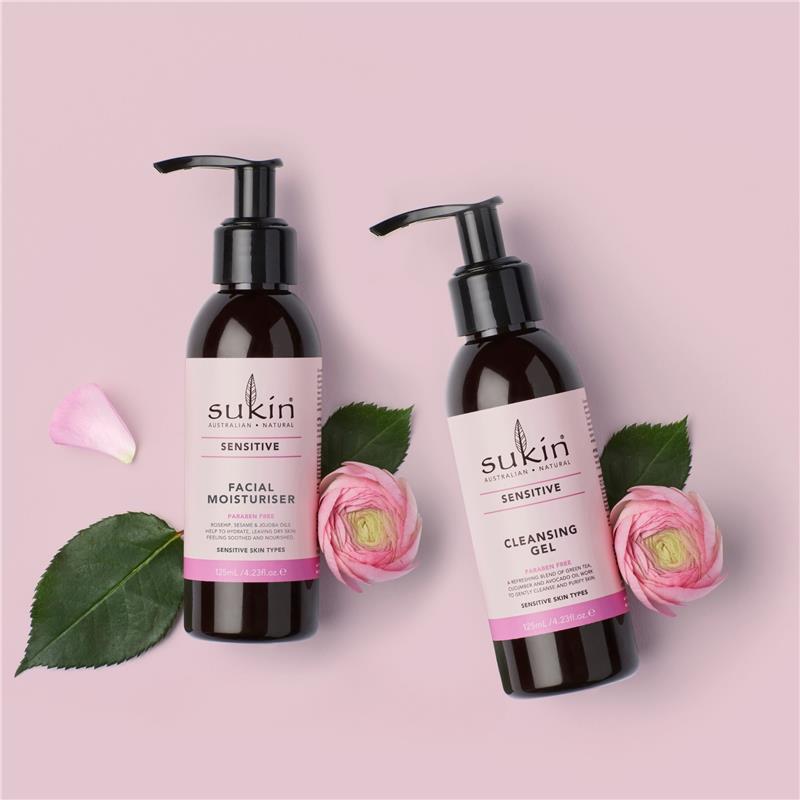 Sukin Sensitive Facial Moisturiser 125ml Pump