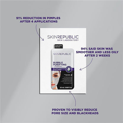 Skin Republic Bubble Purifying Charcoal Face Mask - GimmeNow