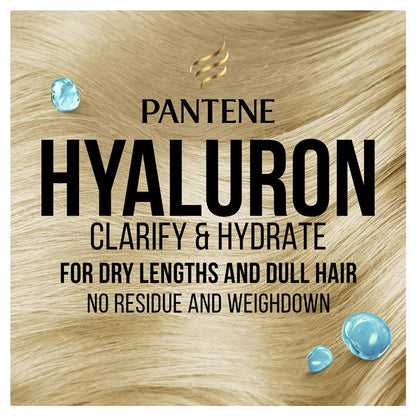 Pantene Miracles Hyaluron Clarify & Hydrate Silicone-Free Shampoo 650ml - GimmeNow