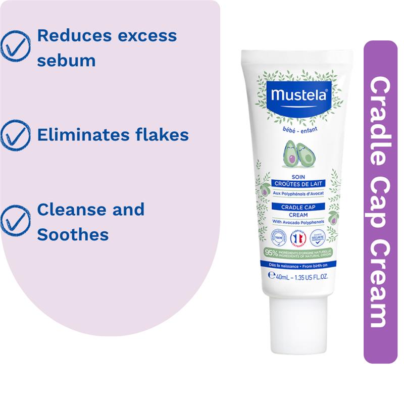Mustela Cradle Cap Cream 40ml