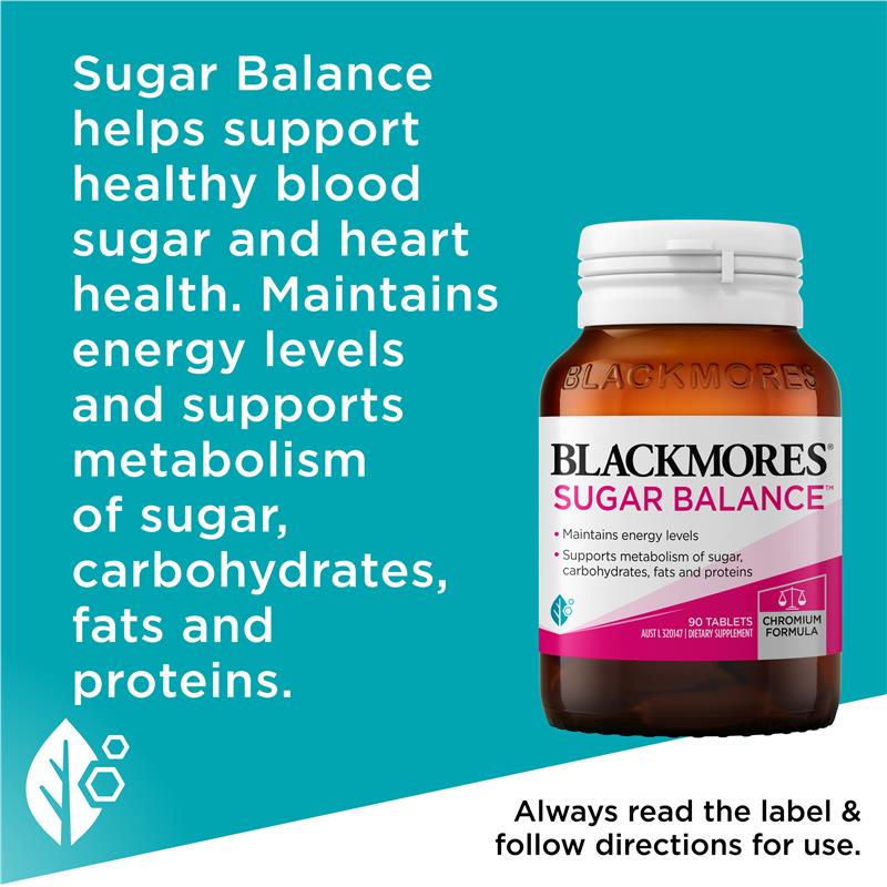 Blackmores Sugar Balance 90 Tablets - GimmeNow