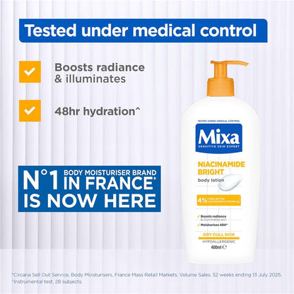 Mixa Niacinamide Bright Body Lotion 250ml
