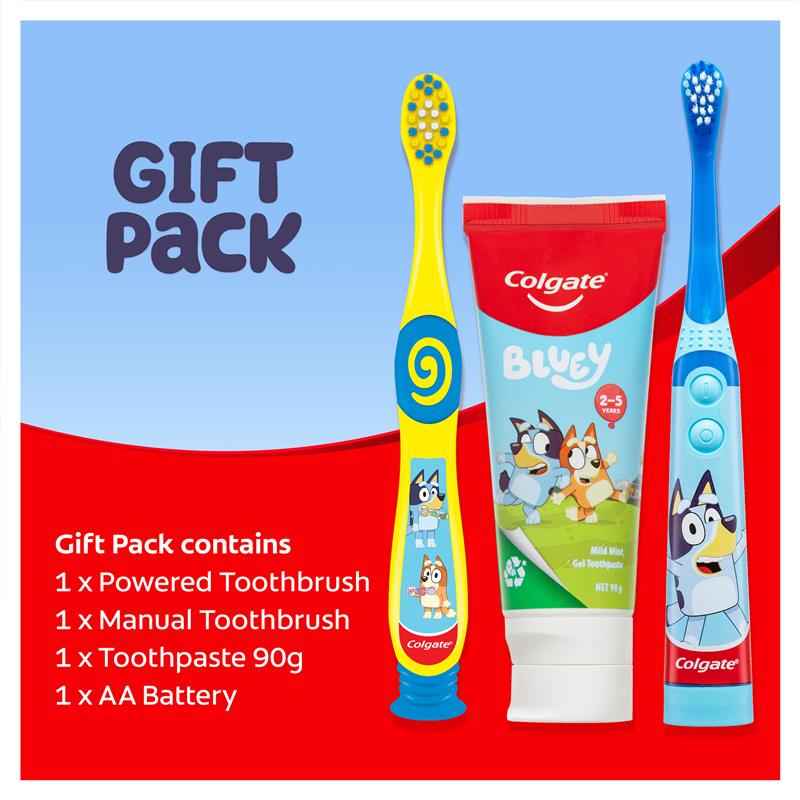Children's Oral Care Gift Set with Toothbrushes and Toothpaste