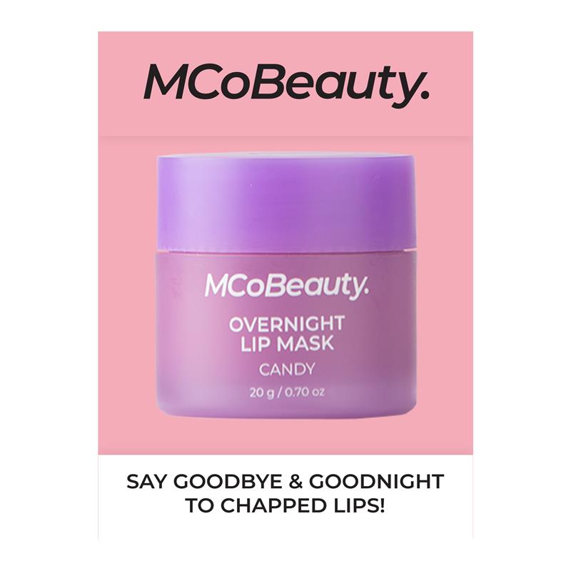 MCoBeauty Overnight Lip Mask Candy