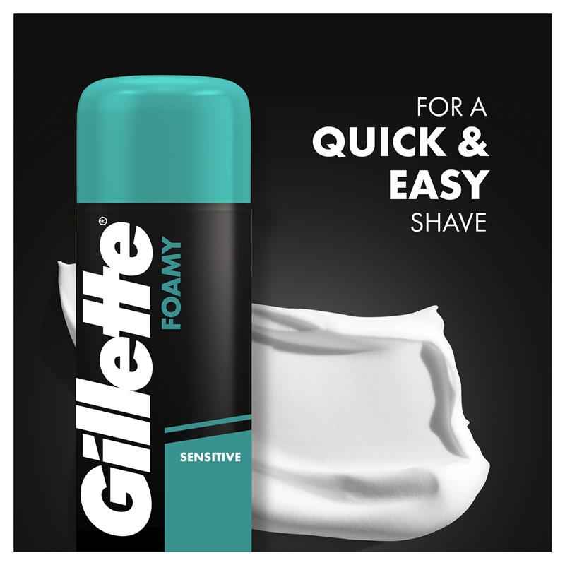 Gillette Shave Foam Sensitive Value Pack 333g