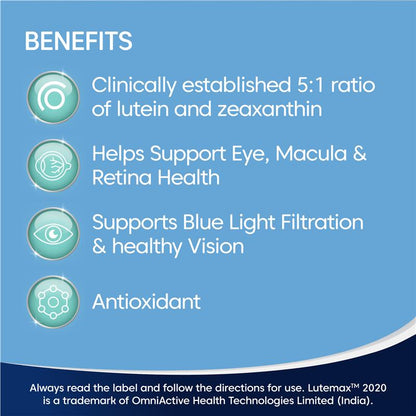 Bioglan Healthy Eyes & Vision 60 Capsules