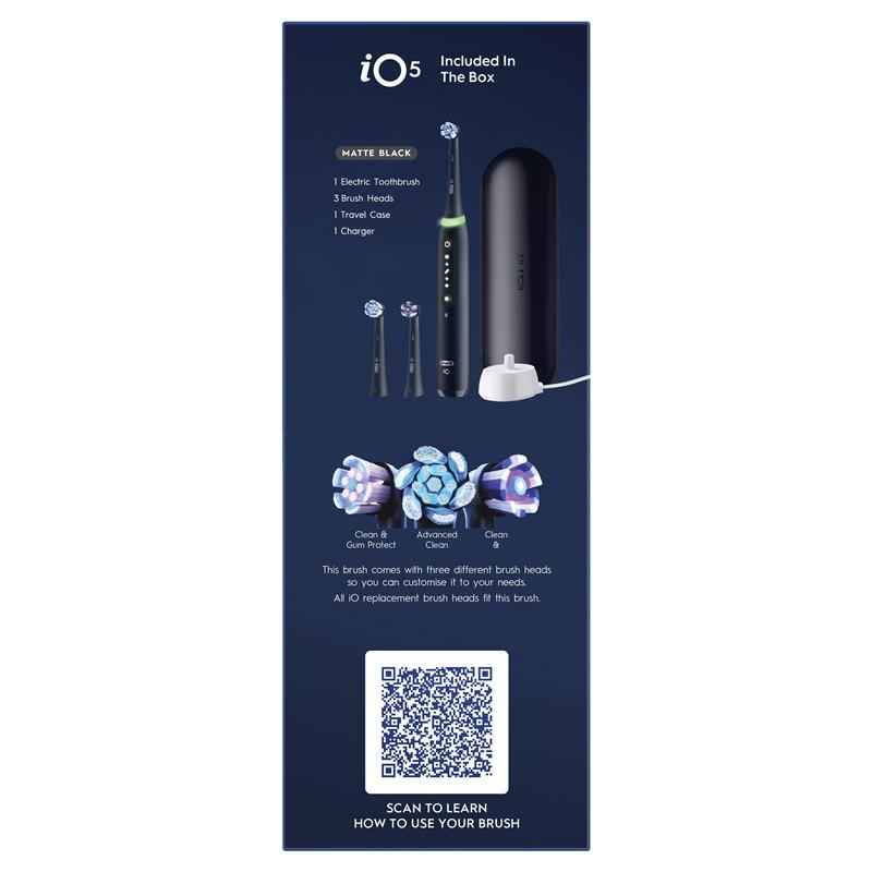 Oral B Power Toothbrush iO 5 Series Black